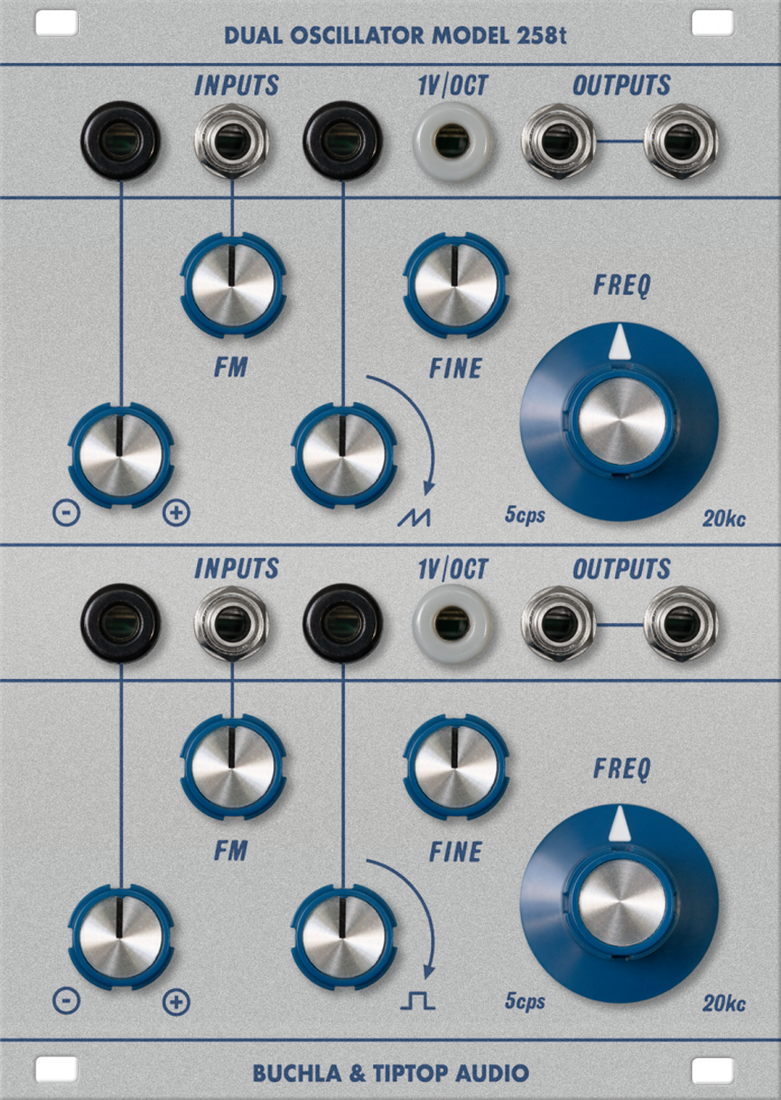 Buchla Model 258t Dual Oscillator
